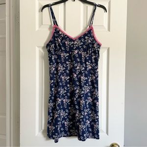 Rene Rofe Blue Floral Nightgown - Intimates & Sleepwear